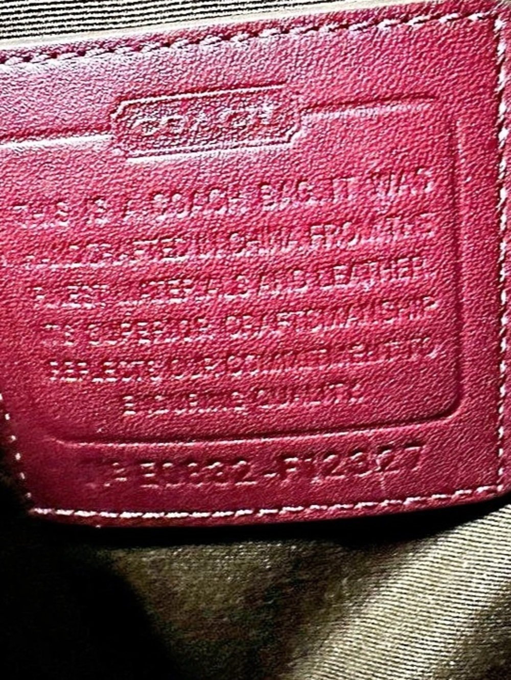 Coach “Charlie” Signature Shoulder/Crossbody-VGVC-VINTAGE RESTORED!! - Picture 13 of 14